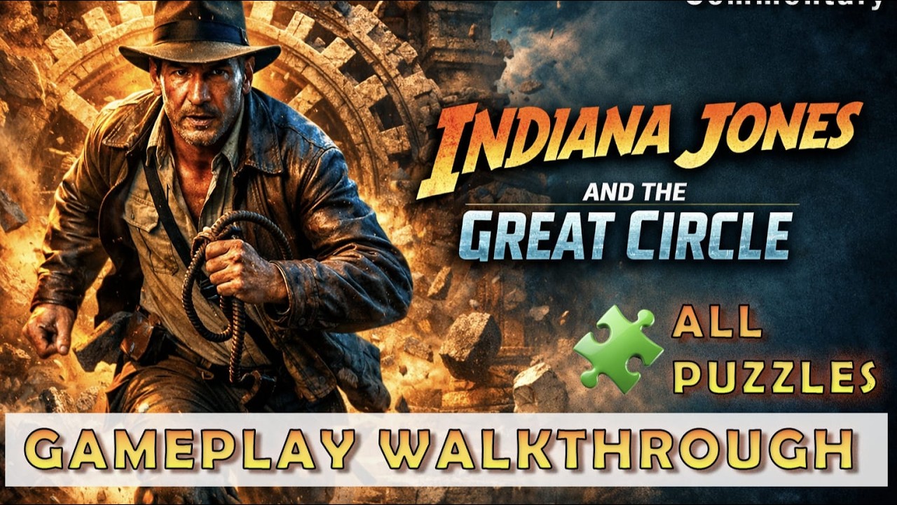 INDIANA JONES AND THE GREAT CIRCLE Gameplay Walkthrough FULL GAME 2K 60FPS PC | No Commentary PART 2