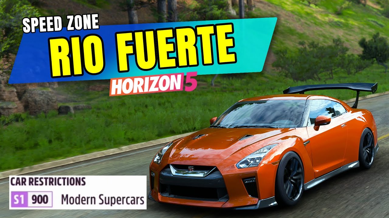 FORZA HORIZON 5 RÍO FUERTE Speed Zone YouTube