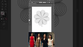 Create Geometric Flower Pattern in Adobe Illustrator | Easy Tutorial 2025