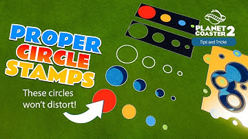 Improved Circle Stamps, Advanced Editing - Planet Coaster 2