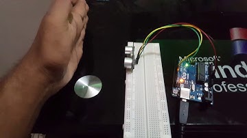 Arduino + Ultrasonic sensor [Distance Calculation]