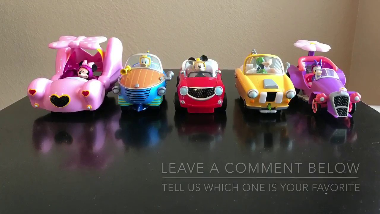 New MICKEY'S Transforming Pullback Racer RAMBLIN' ROVER + All 5