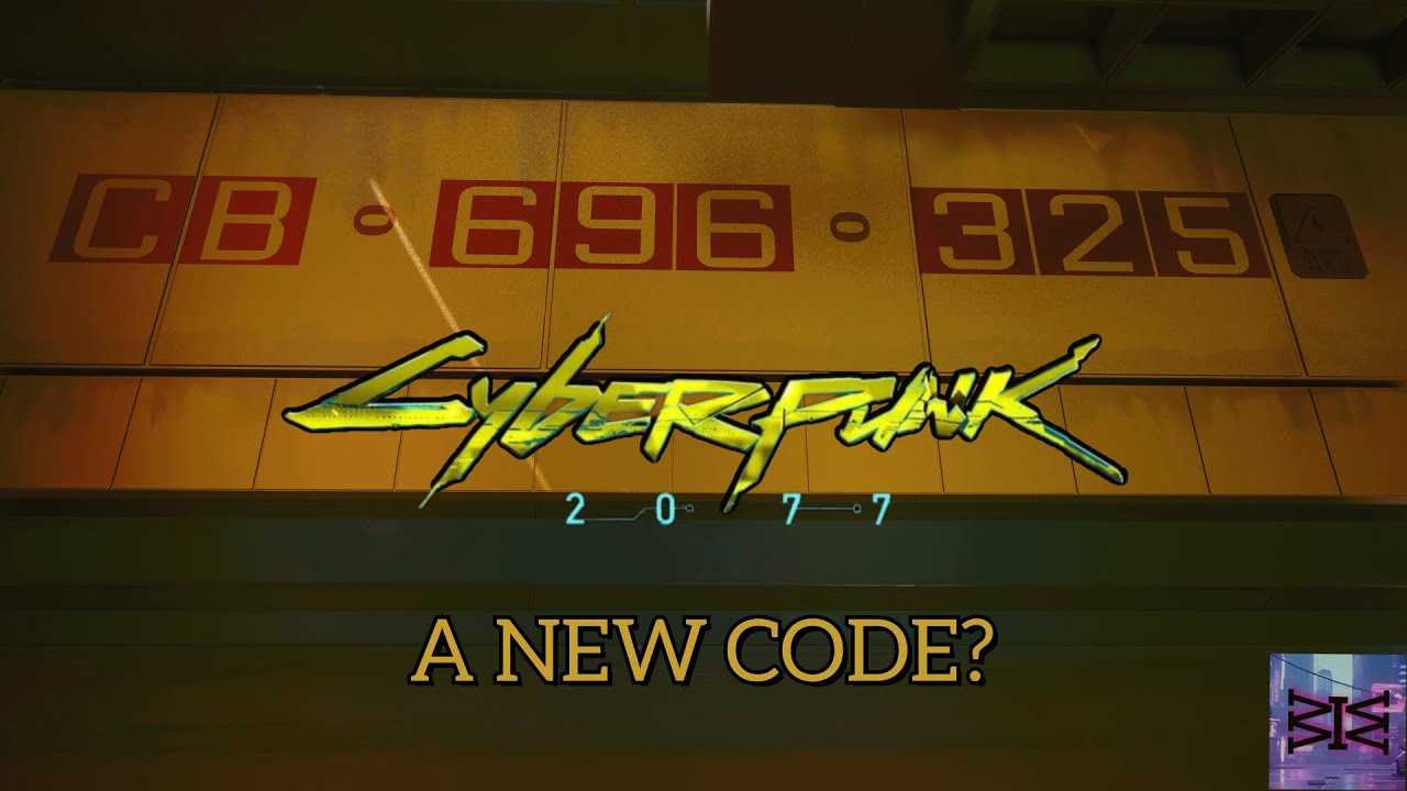 A New Code Has Entered The Chat? CB 696 325 - Cyberpunk 2077 