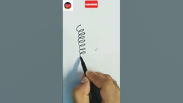 Draw a simple spring using these simple steps #shorts #ashortaday #ytshorts Canvassing Passion