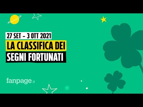 Oroscopo della settimana dal 27 settembre al 3 ottobre 2021: la classifica dei segni fortunati Episode cover