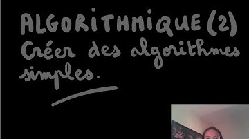 Algorithmique - Partie 2