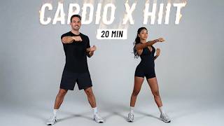 20 MIN CARDIO HIIT WORKOUT - ALL STANDING - Full Body, No Equipment, No Repeats