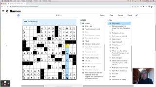 Thursday, May 16th - New York Times crossword puzzle review