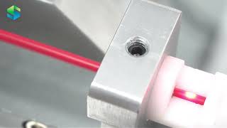 automatic cable cutting stripping machine with laser printing