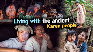 Living with the Karen people for 1,000 years in winter...shivering.