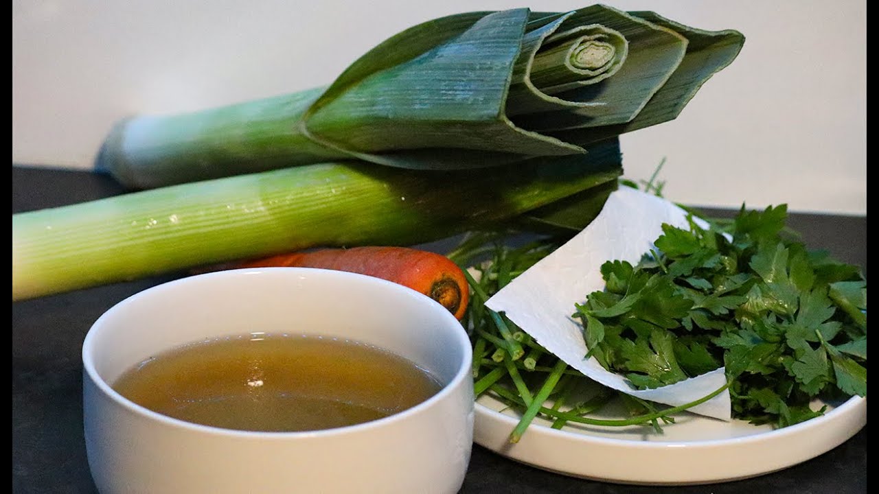 Basic Chicken stock from Escoffier's book! YouTube