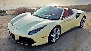 ... the ferrari 488 spider is really a 2-seat roadster variant on that
has folding hardtop, much like its predecesso...