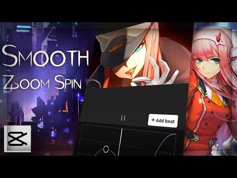 Smooth Zoom Spin Capcut Tutorial