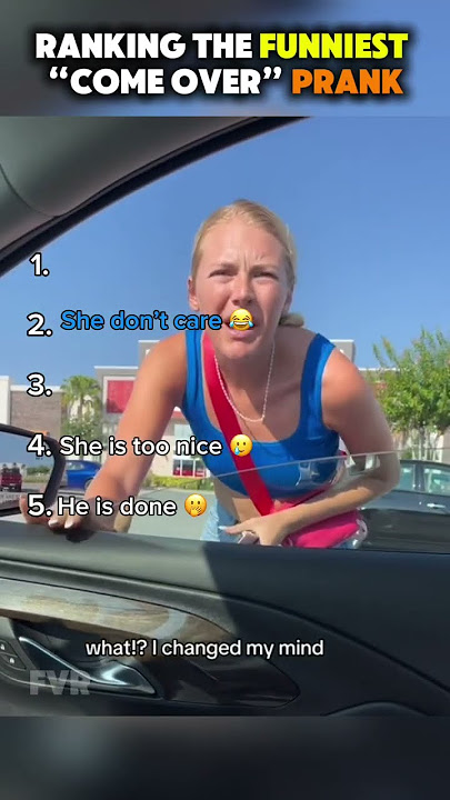 Ranking The FUNNIEST Come Over Prank 🤣