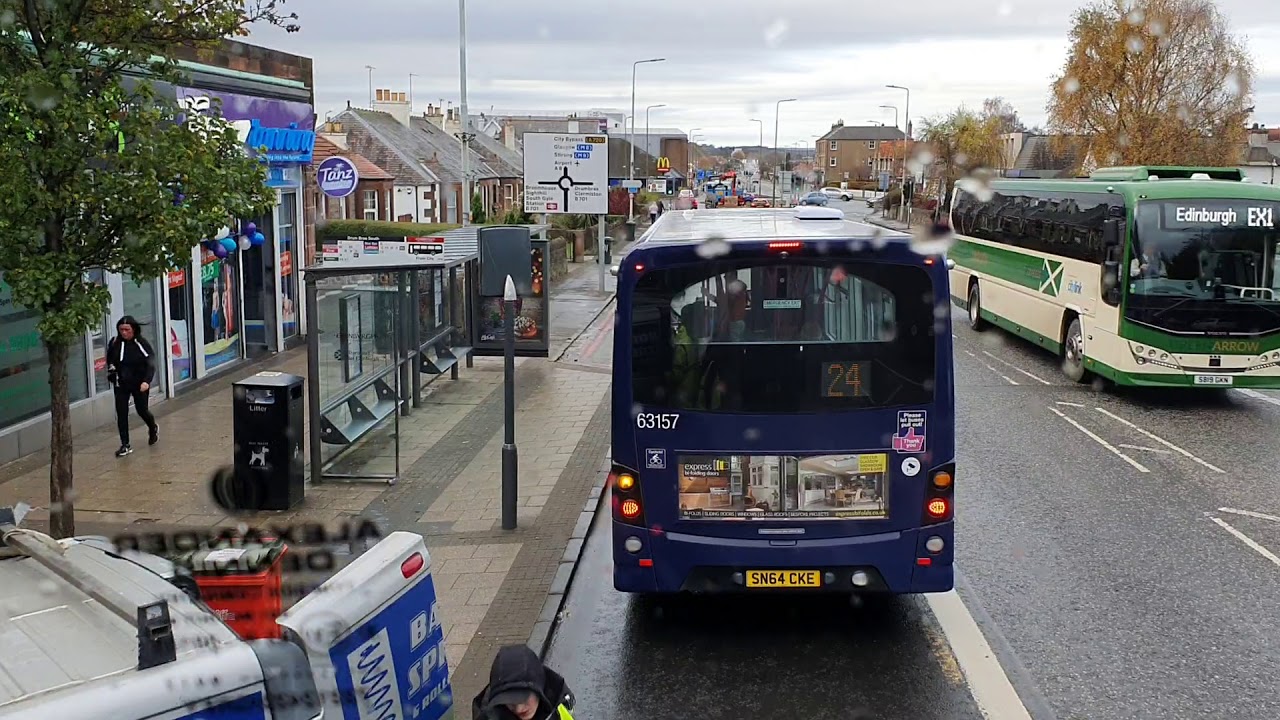 Airlink Bus 100 towards Edinburgh airport YouTube