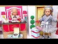 Doll travel routine for vacation! Play Dolls