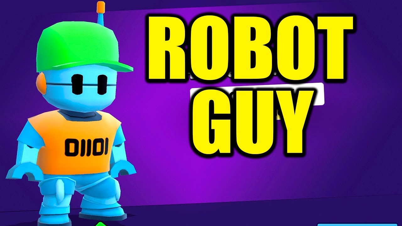Conseguimos la SKIN de ROBOT GUY!!! | Stumble Guys - YouTube