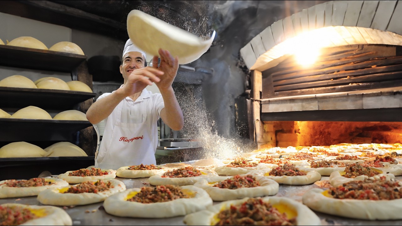 Legendary Bread and Pide Flavors of Turkey! Best Turkish Bakery Compilation