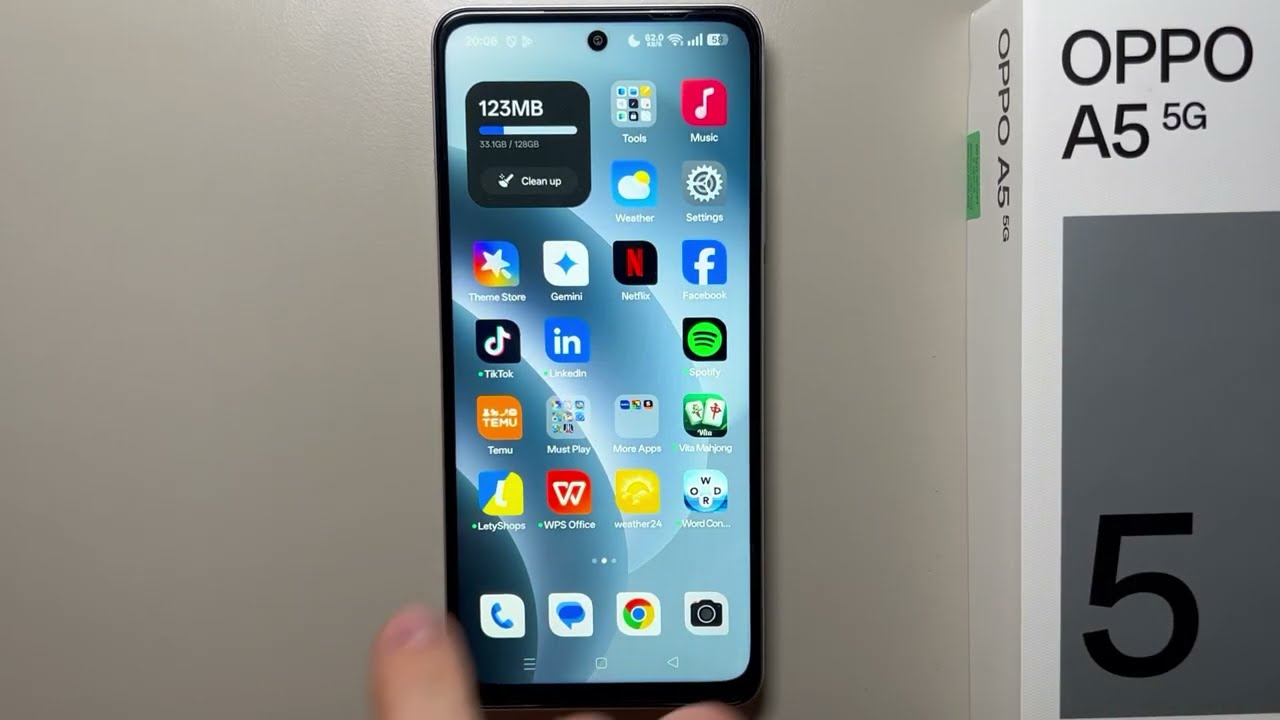 Does OPPO A5 5G have eSIM?