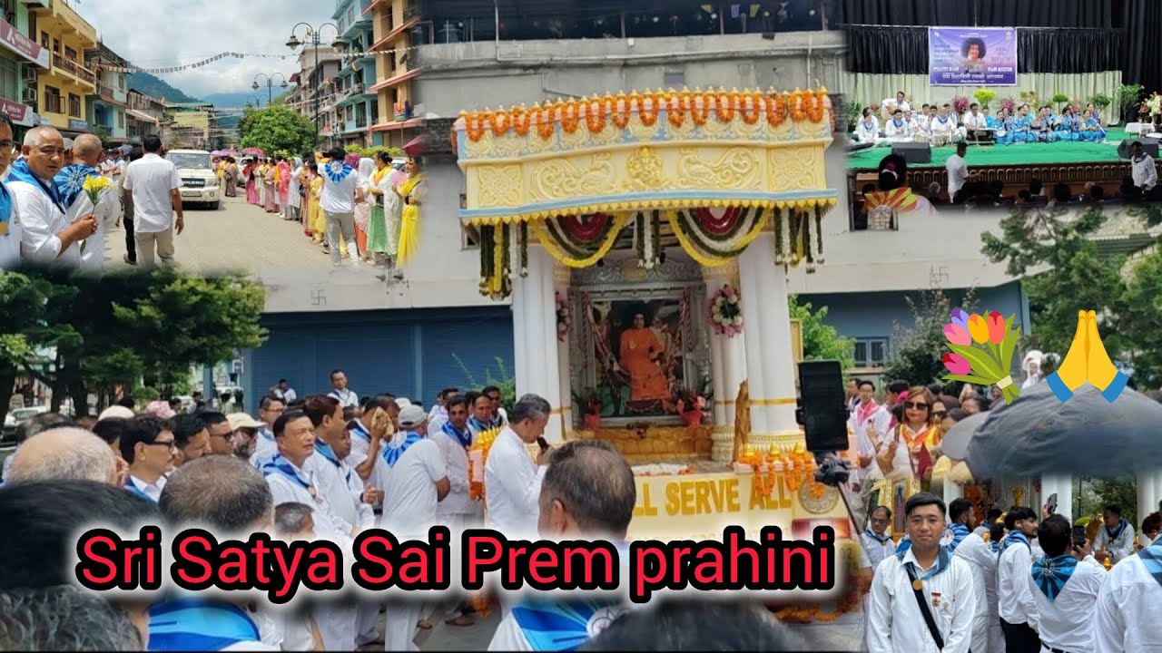 Sri Satya Sai Prem prahini (Rath)❤️ | Puttaparthi dekhi awnu bhayeko | Kalimpong town hall 💐| A.vlog
