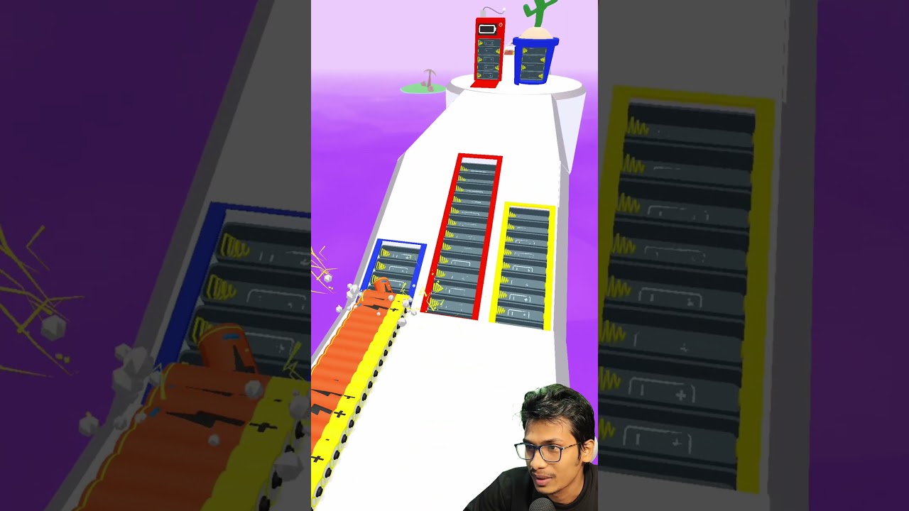 enjoyed it Battery Run Gameplay |Level 58 v48 & Electrifying Challenges! 🔋  