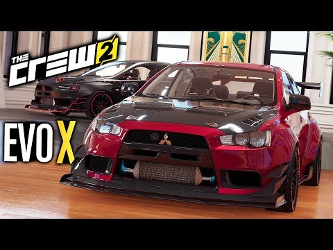 the-crew-2---new-mitsubishi-evo-x-customization!-(hot-shots-update)