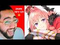 Redshell jorks his shell to Astolfo