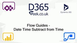 Power Automate Flow How to: Subtract from Time Action
