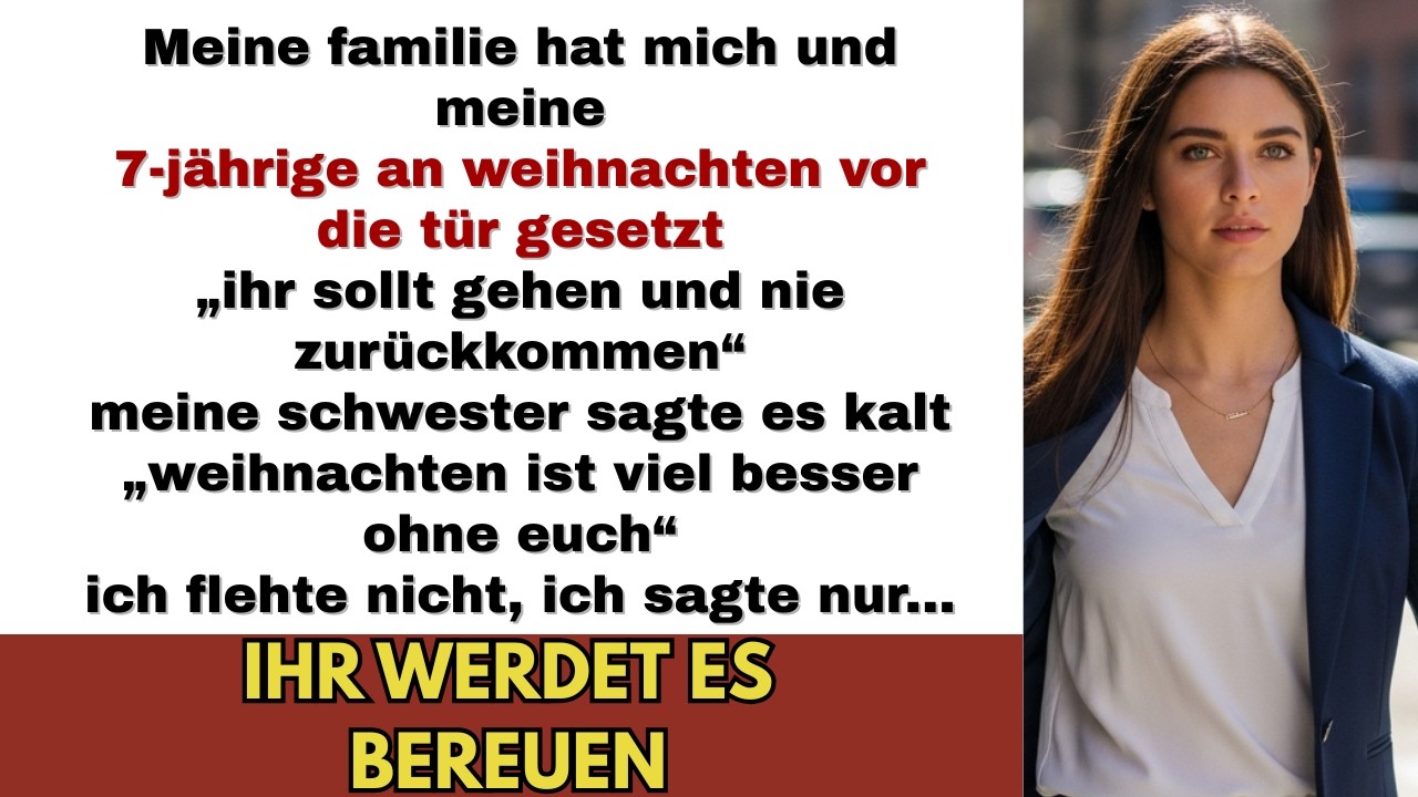 Verlasst uns und kehrt nie zurück“ – meine Tochter und ich an Heiligabend…
