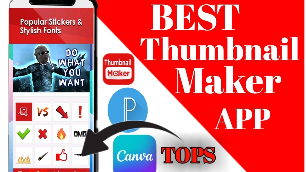 Top professional thumbnail maker for YouTube video Best thumbnail