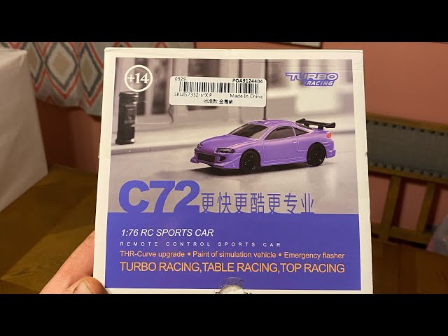 1/76 RC Sports Car (C72) Turbo Racing- RC Cincy- Unboxing