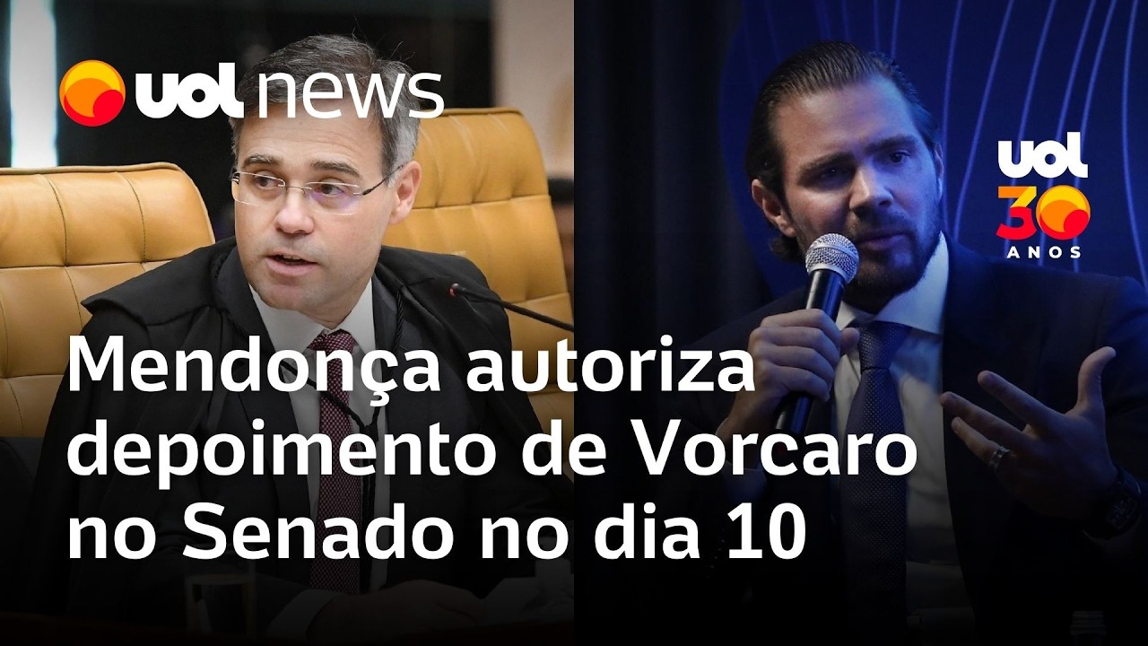 André Mendonça autoriza depoimento de Daniel Vorcaro no Senado no dia 10
