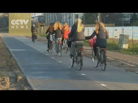 Amazing: Solar road set up in Netherlands