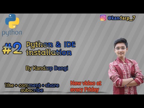 #2 Python Installation | Python Programming Tutorial for beginners | in Hindi