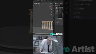 How to Duplicate Objects Around a Mesh in Blender! #blender #3dmodeling #3d #3danimation