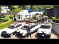 GTA 5 - Stealing Japanese Emergency Vehicles with Michael! | (GTA V Real Life Cars #35)
