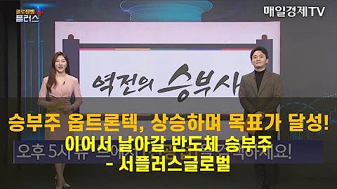 [역전의 승부사] 오늘 종가 역전의 승부주 - 서플러스글로벌