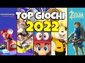 i TITOLI piu' GIOCATI su nintendo SWITCH nel 2022 !