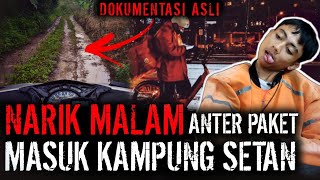 FULL DOKUMENTASI !! KISAH OJOL ANTER MAKAN DAN PAKET KE KAMPUNG SETAN !!