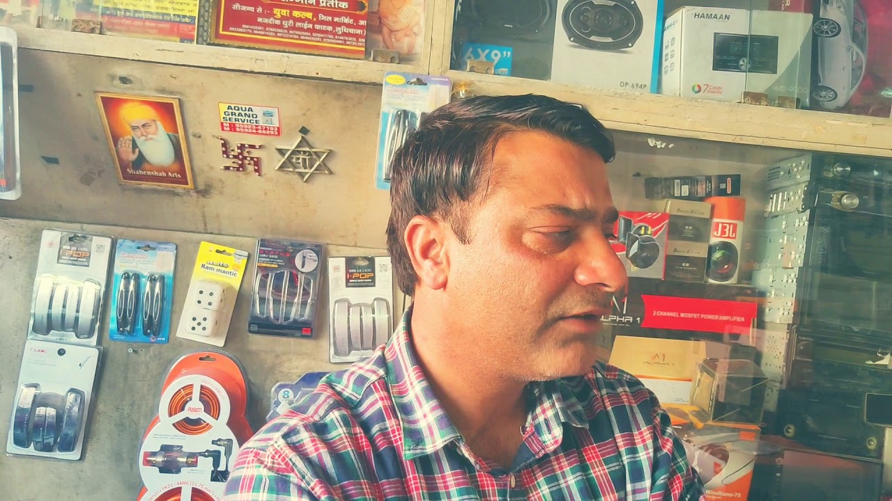 Car accessories market Ludhiana | // modified car | Mantosh Vlog