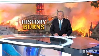 Sign Of The Times. Notre Dame Burns.(France)(Multiculturalism) Nine + Seven News