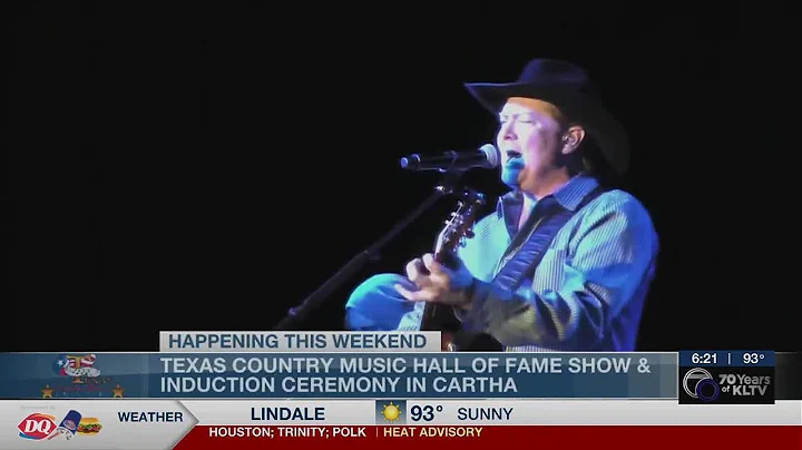 Texas Country Music Hall of Fame Show and Induction Ceremony held in Carthage