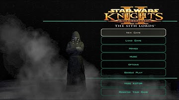 Star Wars KOTOR II The Sith Lords - Intro (Dark side Gameplay)