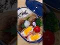 和風ハンバーグとハムエッグのお弁当詰めてく#shorts #お弁当#ハンバーグ#ハムエッグ#お弁当記録 #お弁当詰め方