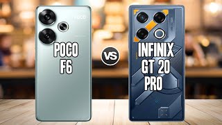 Poco F6 vs Infinix GT 20 Pro | Infinix GT 20 Pro vs Poco F6