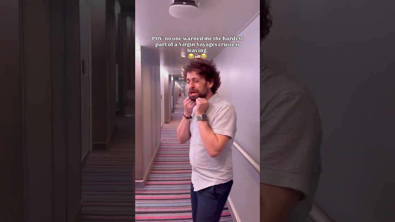 POV: it’s your last morning on a Virgin Voyages cruise! The depression is real😂#virginvoyages #ship