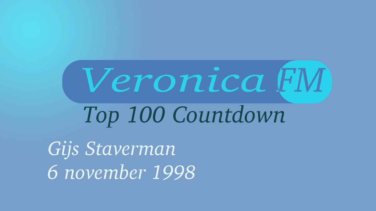 Top 100 Countdown 6 november 1998 Gijs Staverman Veronica FM