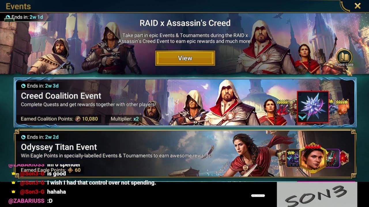 Live 40 - RSL Raid Shadow Legends