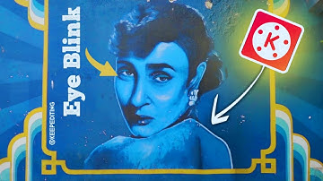 Eye Blink Animation (Easy Tutorial) | Eye Blink effect in kinemaster mobile app