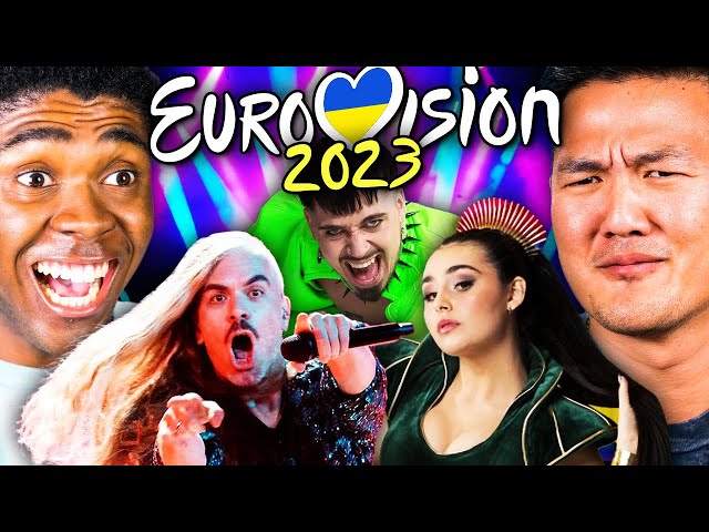 Adults React To Eurovision 2023 Top 10! | React class=